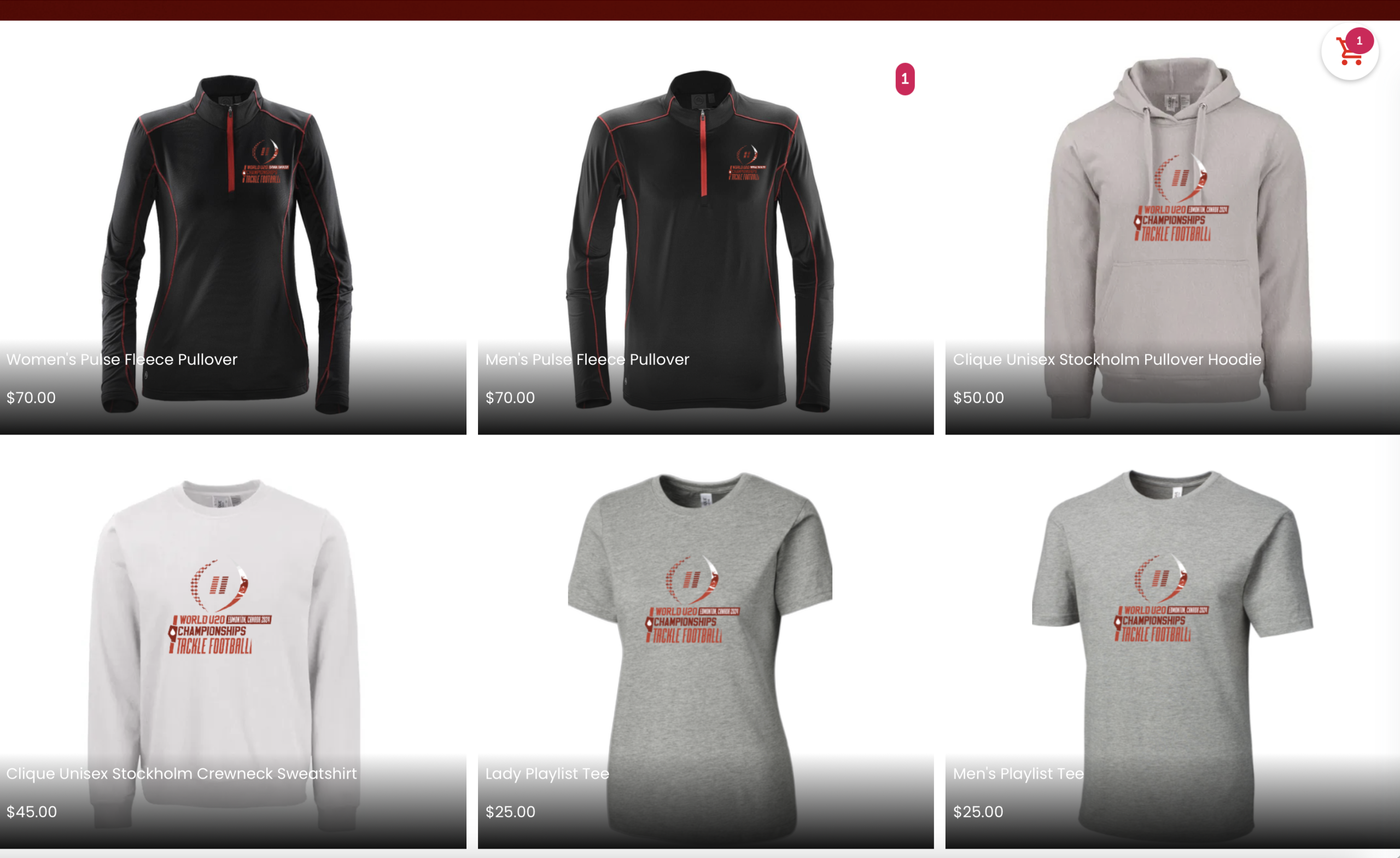 U20s Apparel