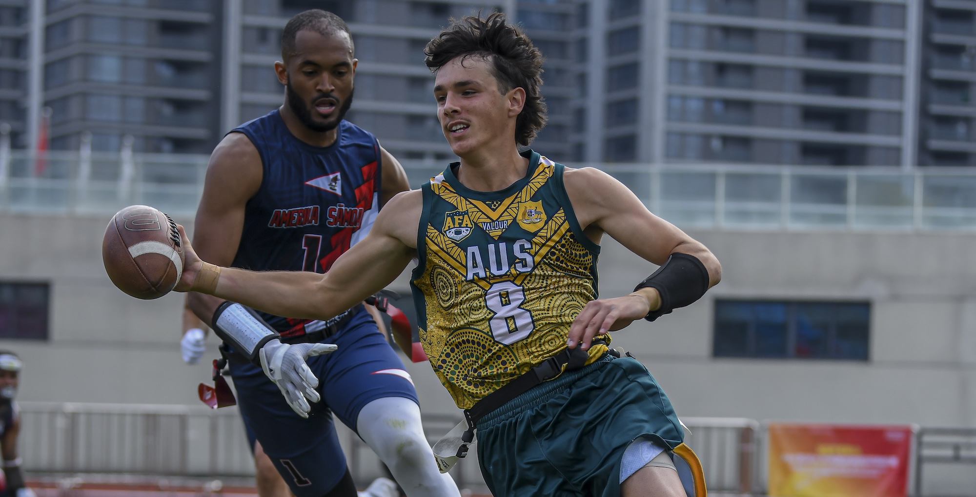 Australia Men Unbeaten at IFAF Asia-Oceania Flag