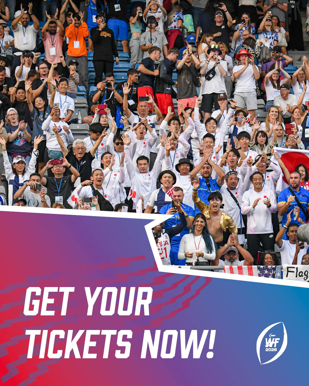IFAF World Flag 26 in Düsseldorf: Secure your tickets now and get front-row seats for two World Championship finals