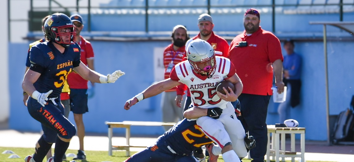 Spain Almost Upsets Defending Champion Austria in IFAF U19s Opener