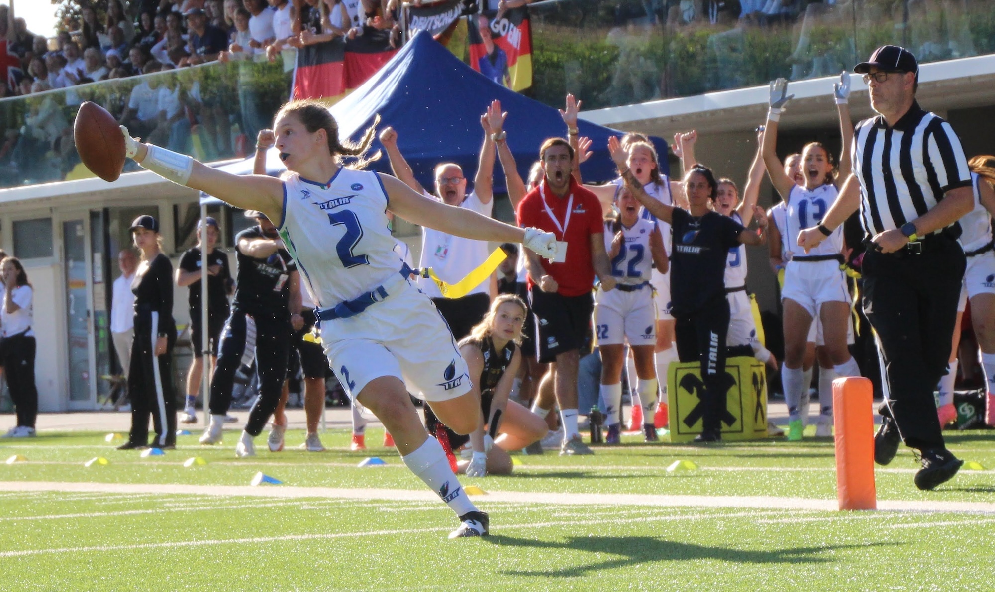 Tomorrow’s Flag Football Stars In Euros Youth Action In Italy