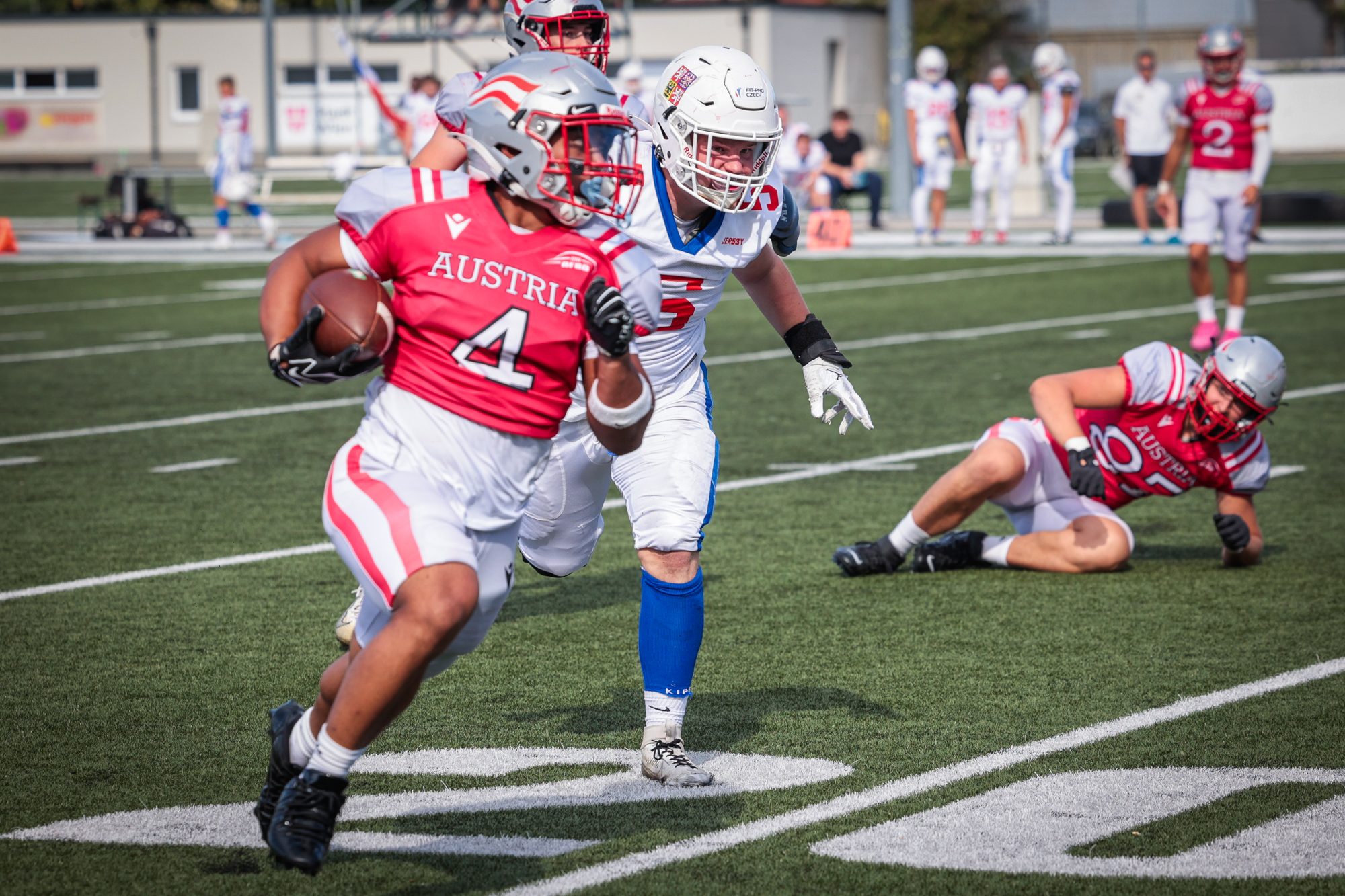 Austria Beats Czechia To Advance to IFAF U19 Euros Medal Round